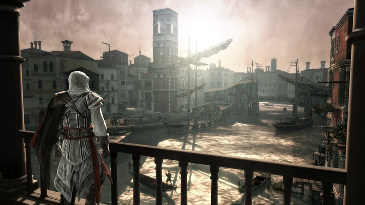 Assassins Creed 2 gameplay environment and buildings