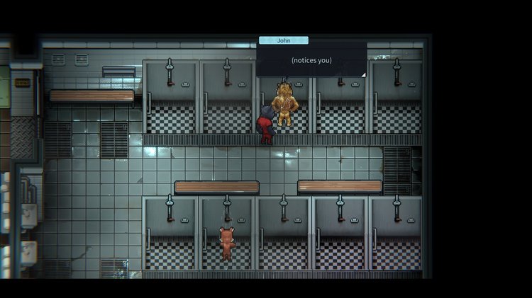 Back to the Dawn Full Version Gameplay Screenshot Eksplorasi Area Penjara Menuju Kamar Mandi