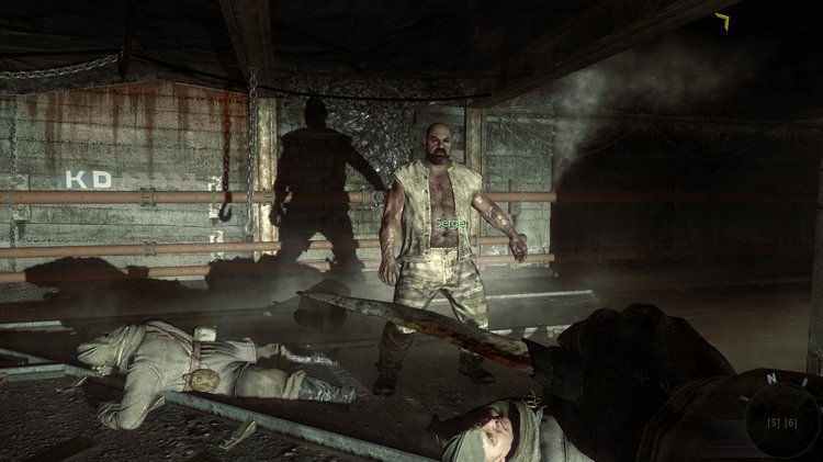 Call Of Duty Black Ops PC Game knife fight against Sergei in the final mission