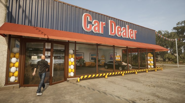 Car Dealer Simulator gameplay new dealer shop opened