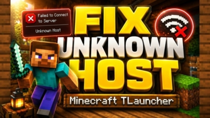 Cara Mengatasi Failed to Connect to Server Unknown Host Minecraft TLauncher