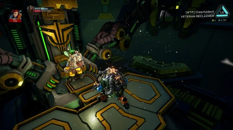 Deep Rock Galactic Rogue Core gameplay early match start