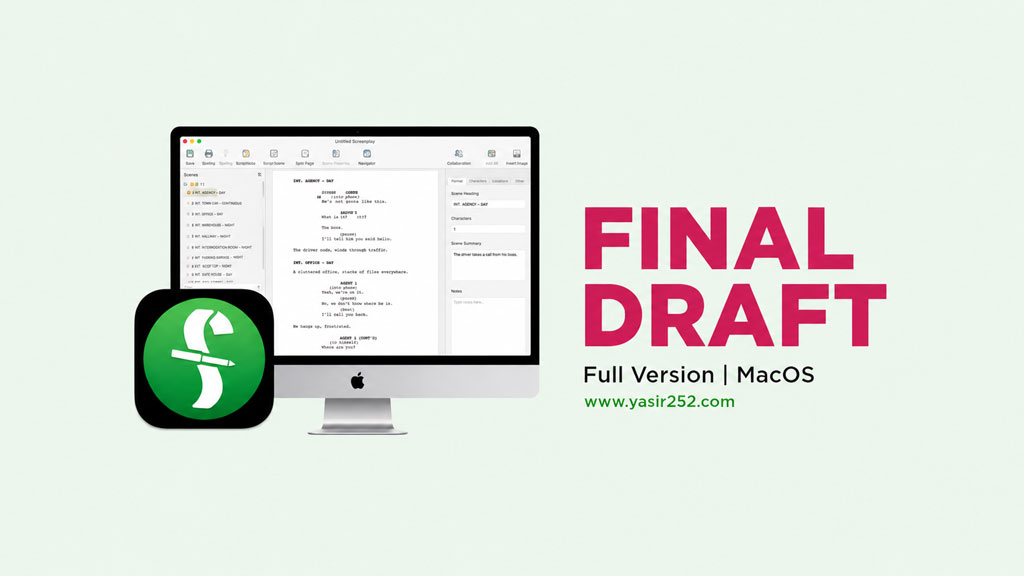 Final Draft 13 macOS Full Version