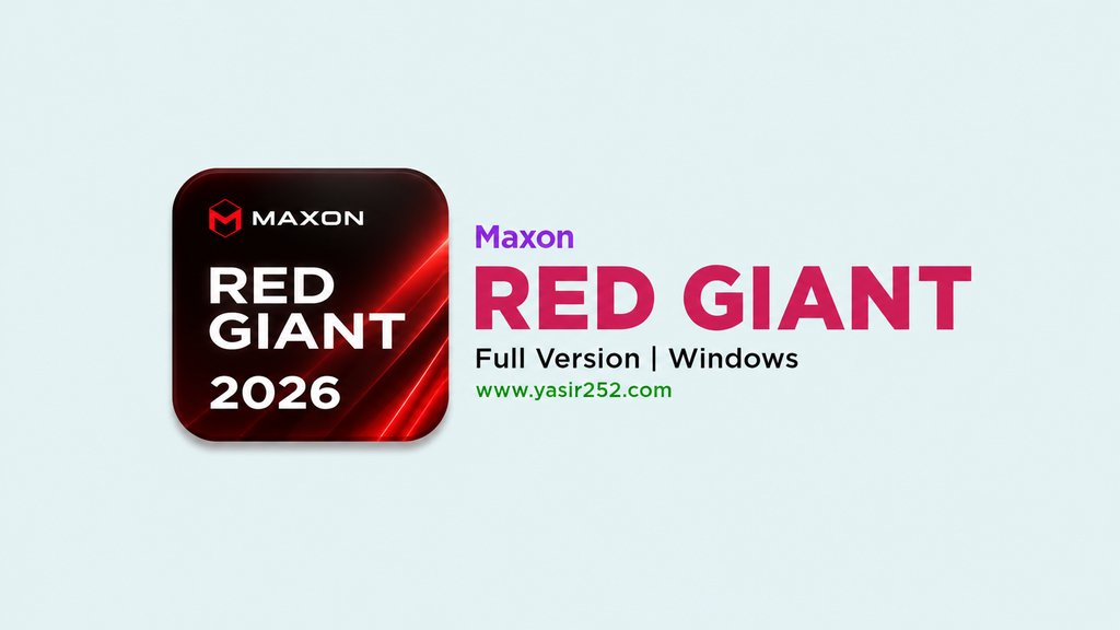 Download Maxon Red Giant 2026