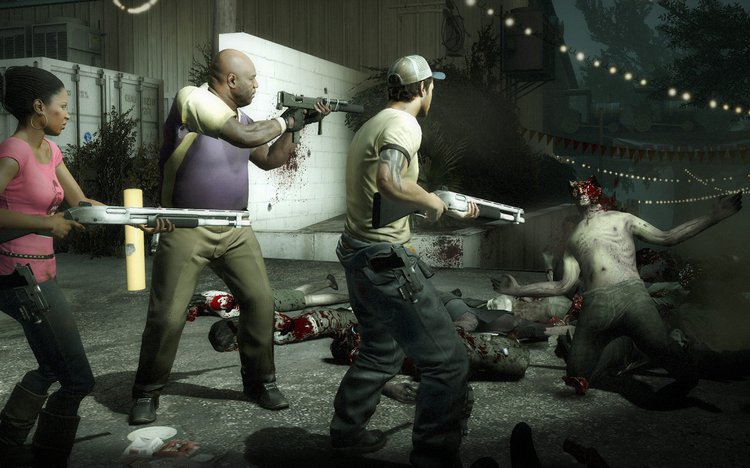 Left 4 Dead 2 Awal mula plot melawan zombie
