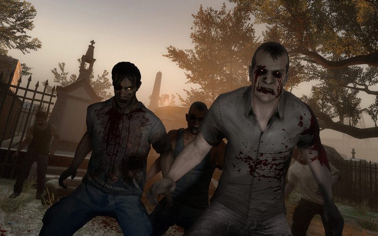 Left 4 Dead 2 Kumpulan zombie yang akan menyerang