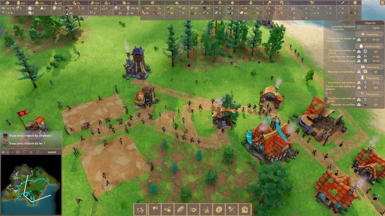 Pioneers of Pagonia PC Game awal membangun peradaban dari nol di pulau Pagonia