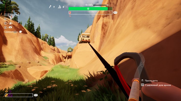 RV There Yet Full Version Gameplay pulling RV on a cliff edge
